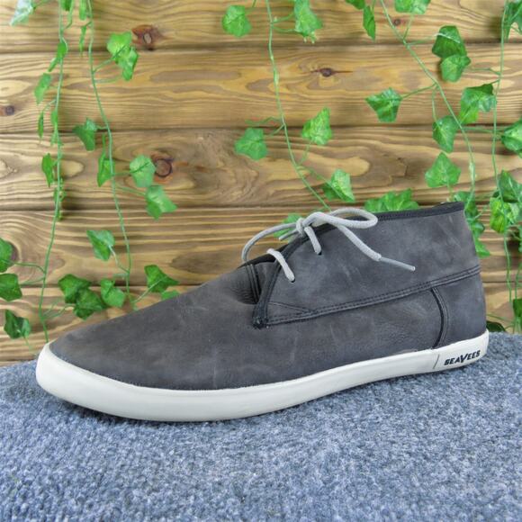 Seavees Men's 2 Eye Floater Sneaker Brown Nubuck Size 11 Medium Gently Used 2025 - Picture 1 of 7